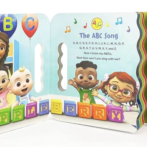 PREOWNED … COCOMELON “Let's All Sing Together” Interactive Book - Picture 3 of 5